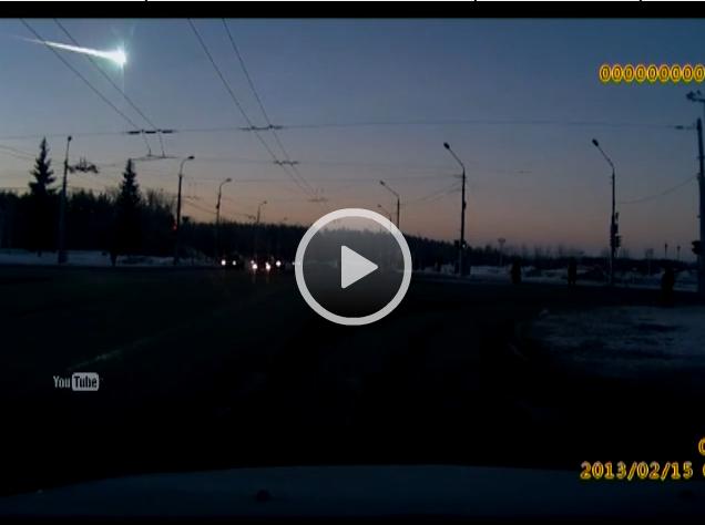 The video about Meteorite crash in Siberia, Russia (February, 15th 2013)